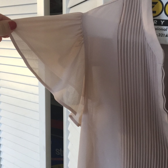 Tan button down shirt - Picture 2 of 3